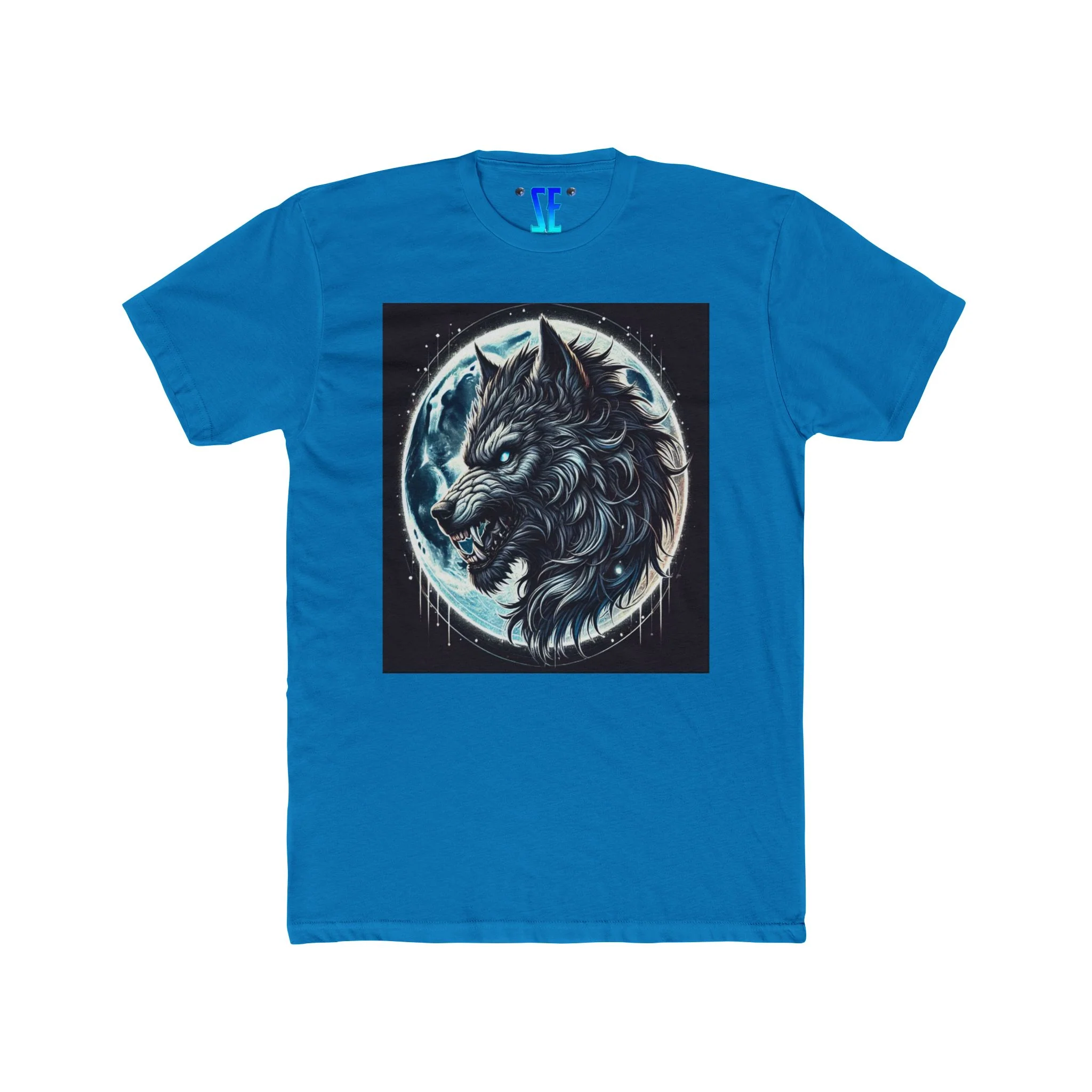Moonfall Series Fierce Wolf Howling at Moon T-Shirt Stylish Graphic Tee Enthusiasts Adventure - Image 10
