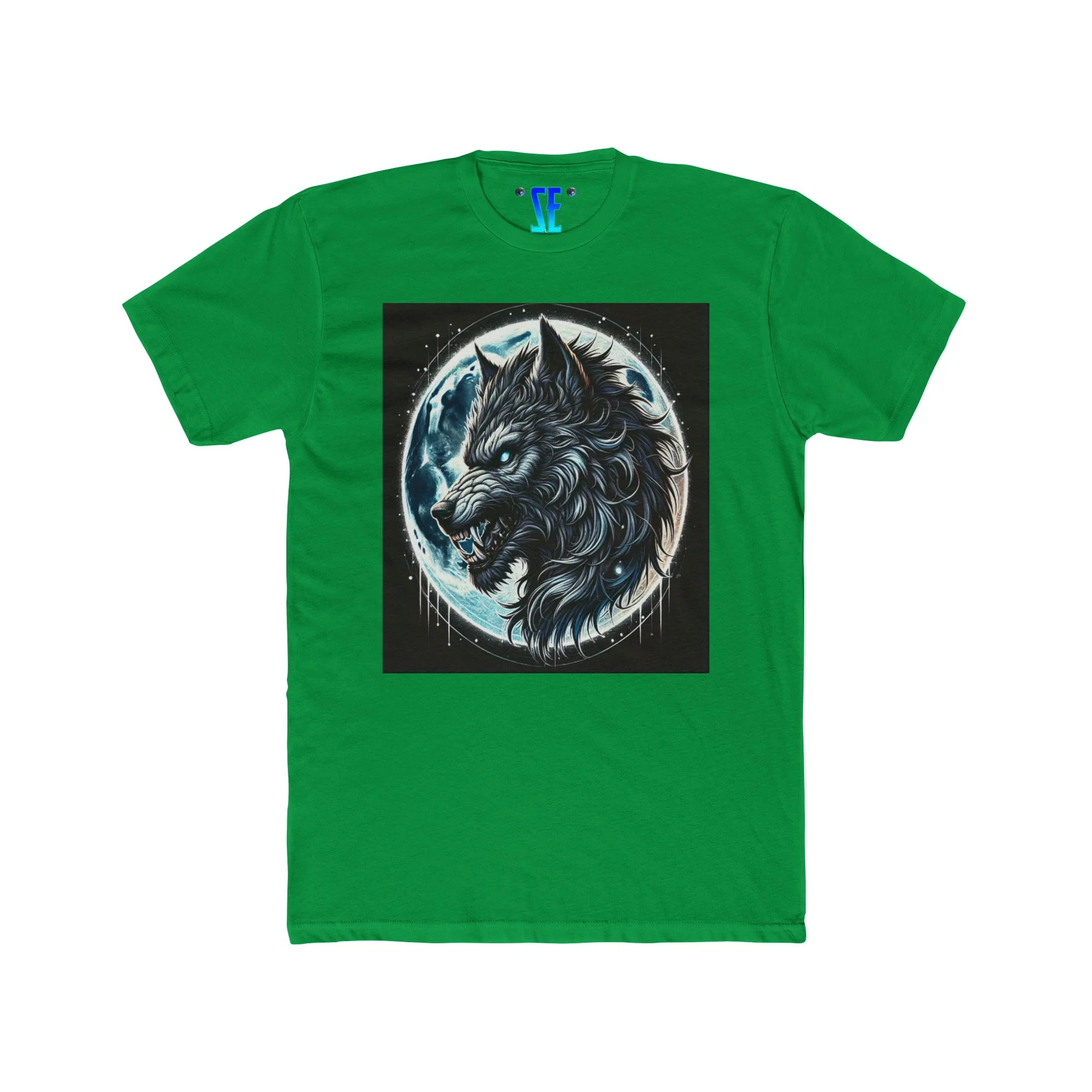 Moonfall Series Fierce Wolf Howling at Moon T-Shirt Stylish Graphic Tee Enthusiasts Adventure - Image 4