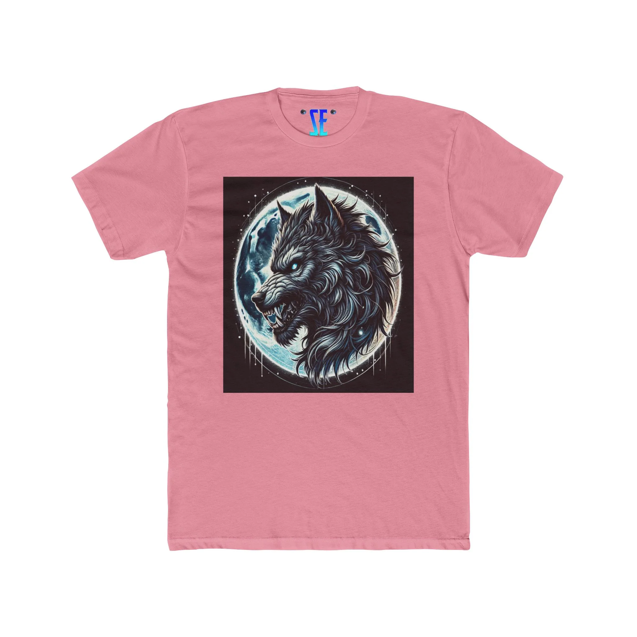 Moonfall Series Fierce Wolf Howling at Moon T-Shirt Stylish Graphic Tee Enthusiasts Adventure - Image 5