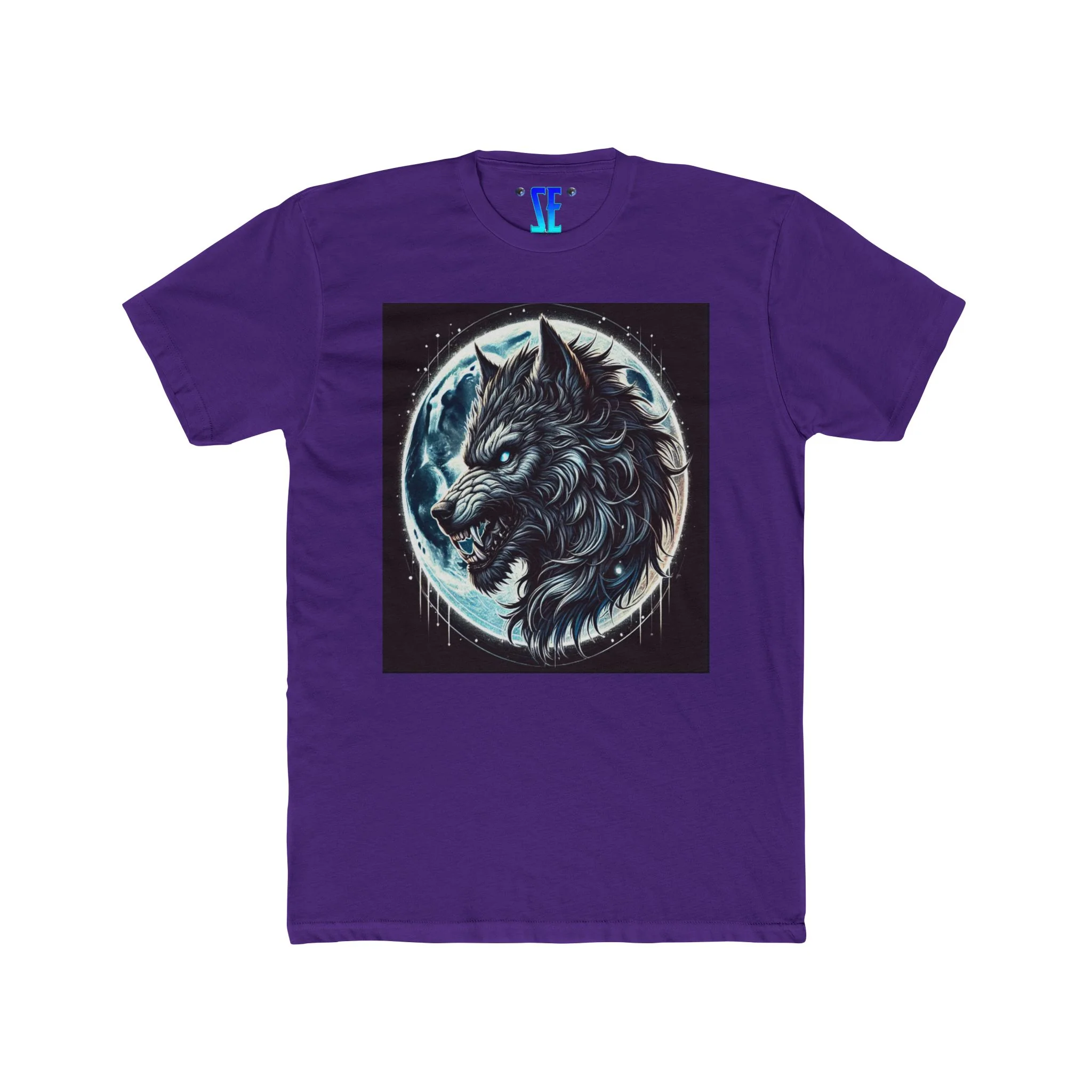 Moonfall Series Fierce Wolf Howling at Moon T-Shirt Stylish Graphic Tee Enthusiasts Adventure - Image 7