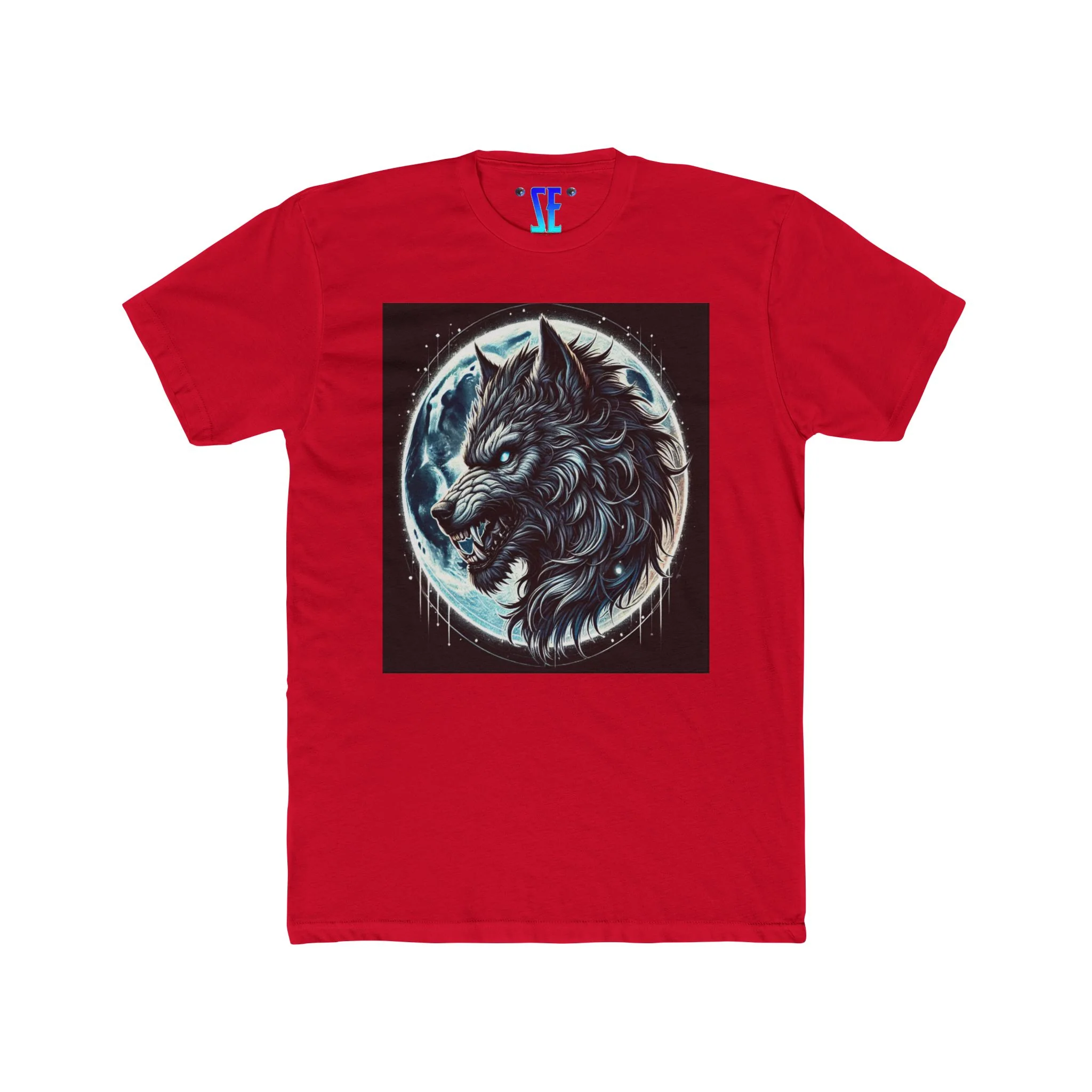 Moonfall Series Fierce Wolf Howling at Moon T-Shirt Stylish Graphic Tee Enthusiasts Adventure - Image 8