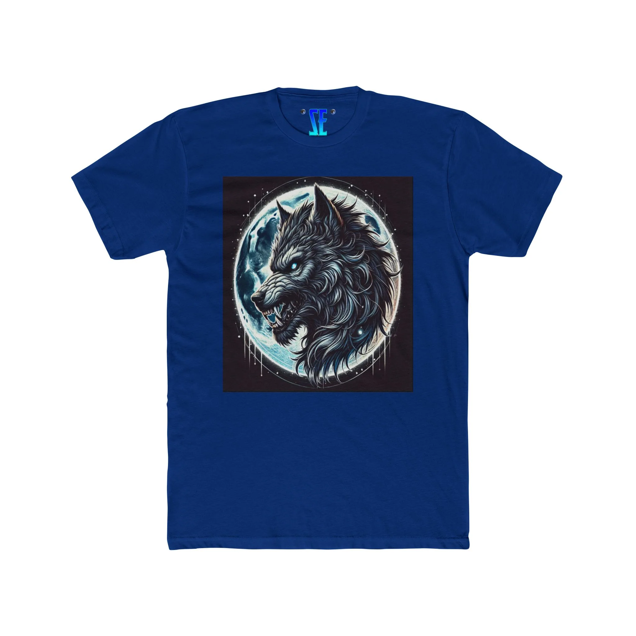 Moonfall Series Fierce Wolf Howling at Moon T-Shirt Stylish Graphic Tee Enthusiasts Adventure - Image 9
