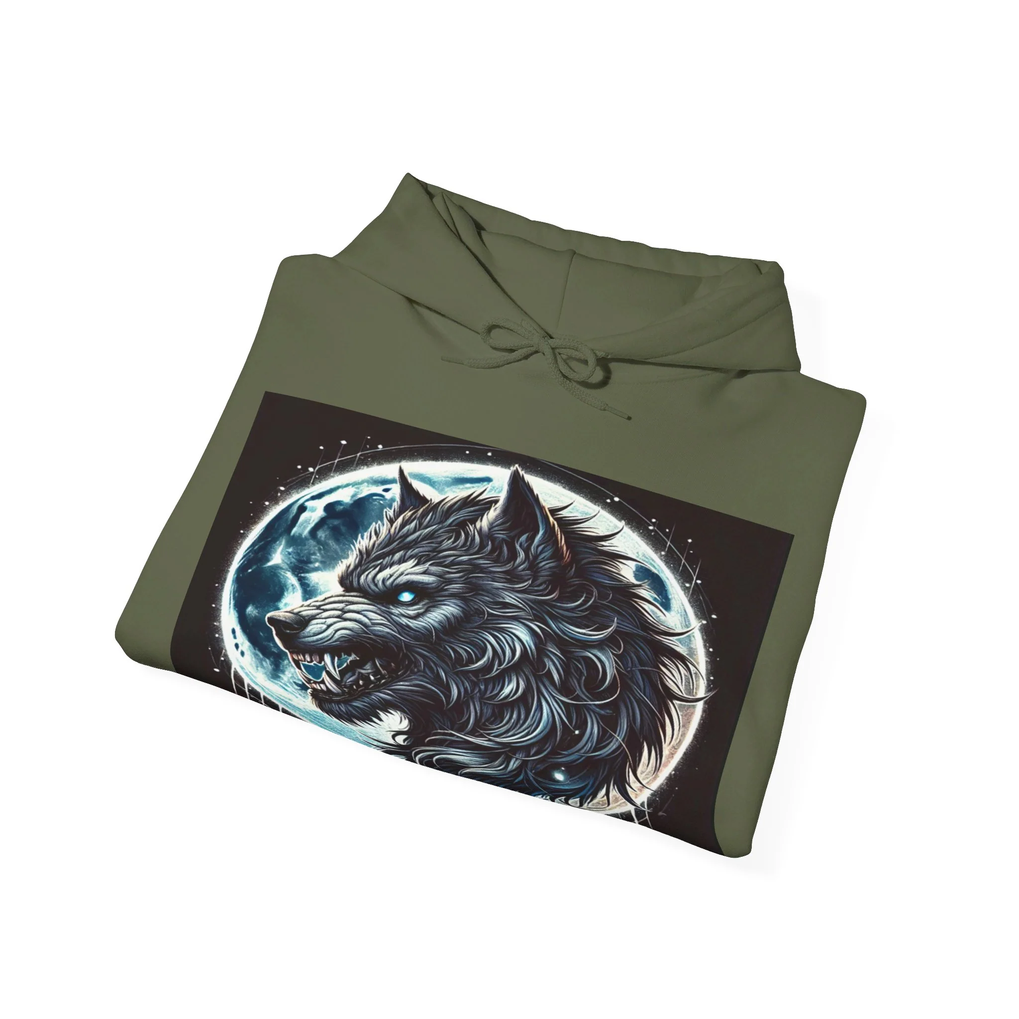 Moonfall Series Fierce Wolf Howling Moon Hoodie Stylish Unique Graphic Hooded Sweatshirt Wolf Adventure Seekers - Image 62