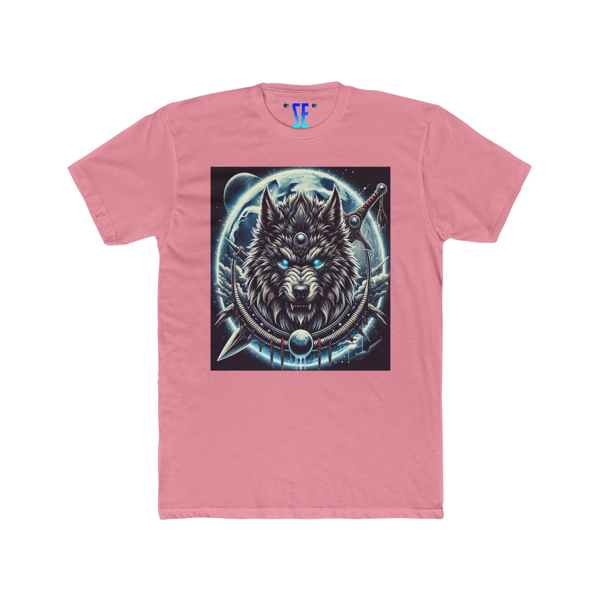 Moonfall Series Mystic Alpha Wolf Moon Bold Graphic Tee Wolf Enthusiasts Adventure Warrior - Image 5
