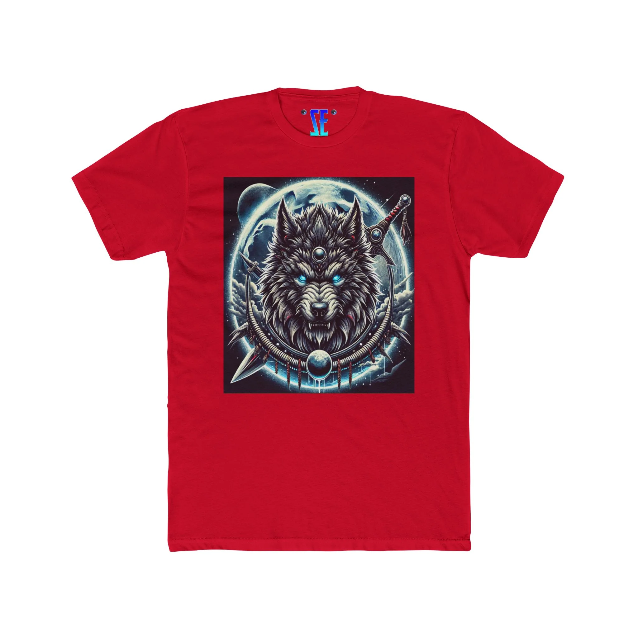 Moonfall Series Mystic Alpha Wolf Moon Bold Graphic Tee Wolf Enthusiasts Adventure Warrior - Image 8