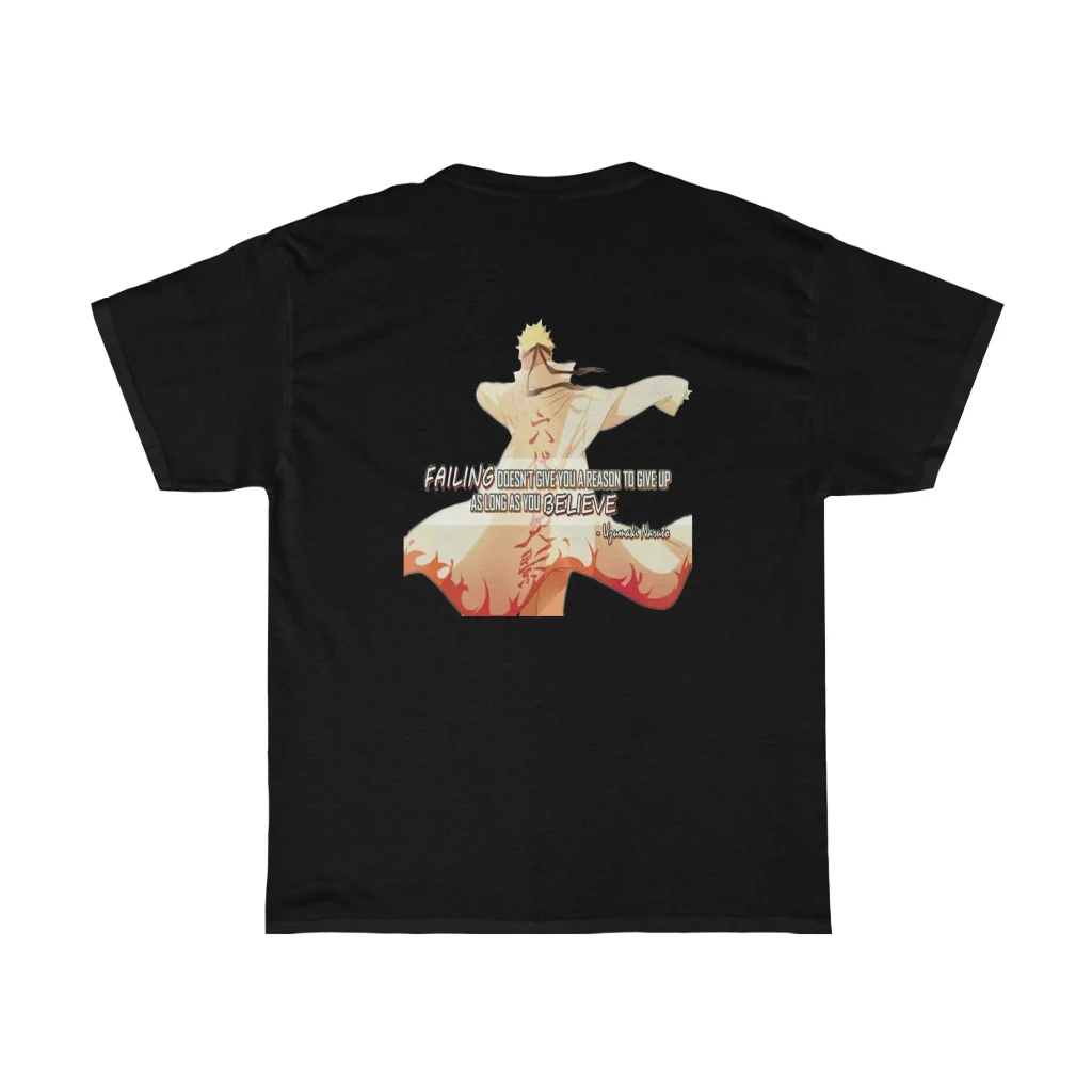 Naruto Failing Quote T-Shirt - Image 2