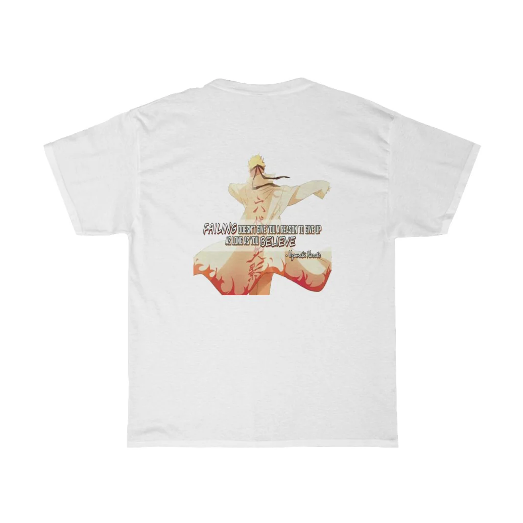 Naruto Failing Quote T-Shirt - Image 3