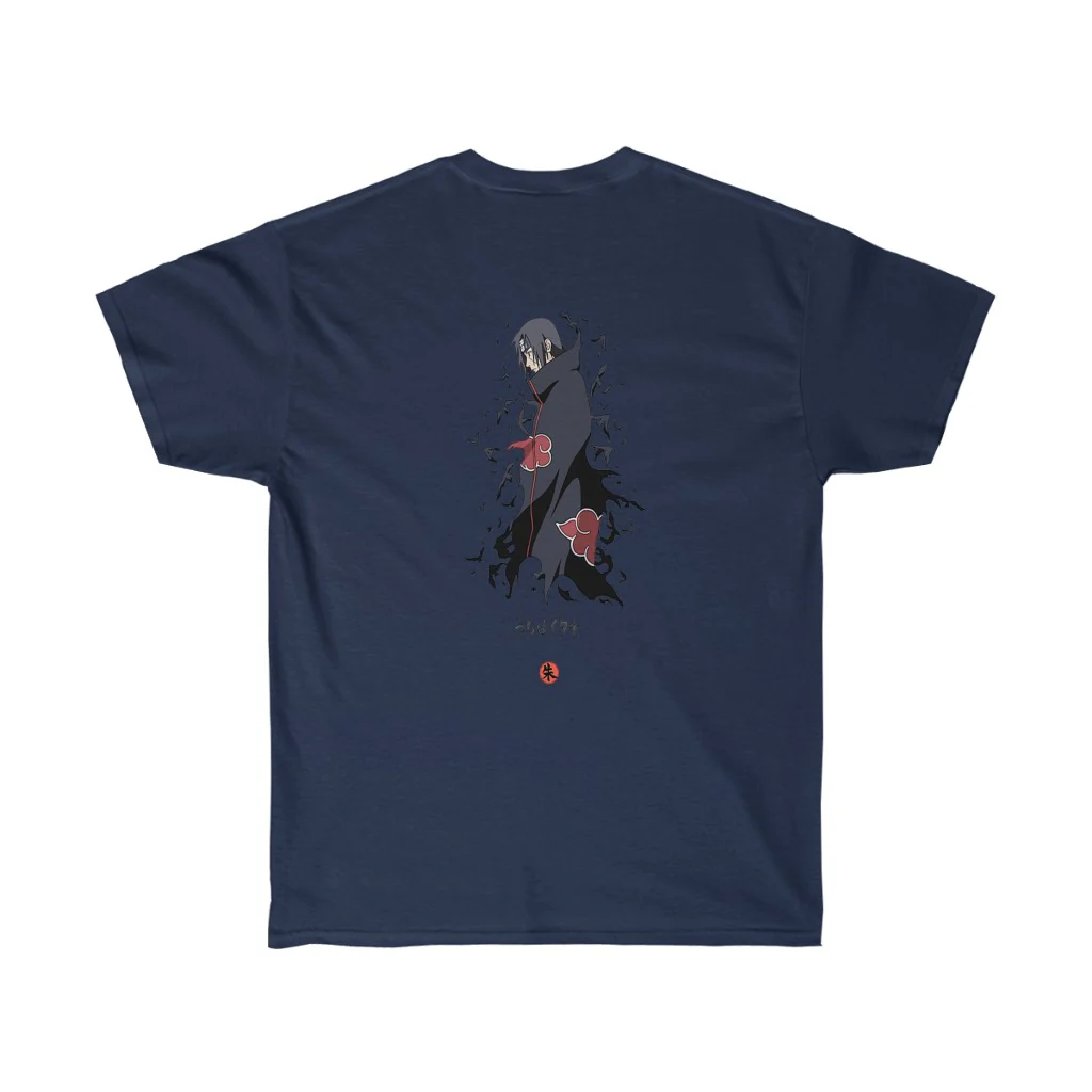 Itachi Uchiha Crows T-Shirt - Image 17