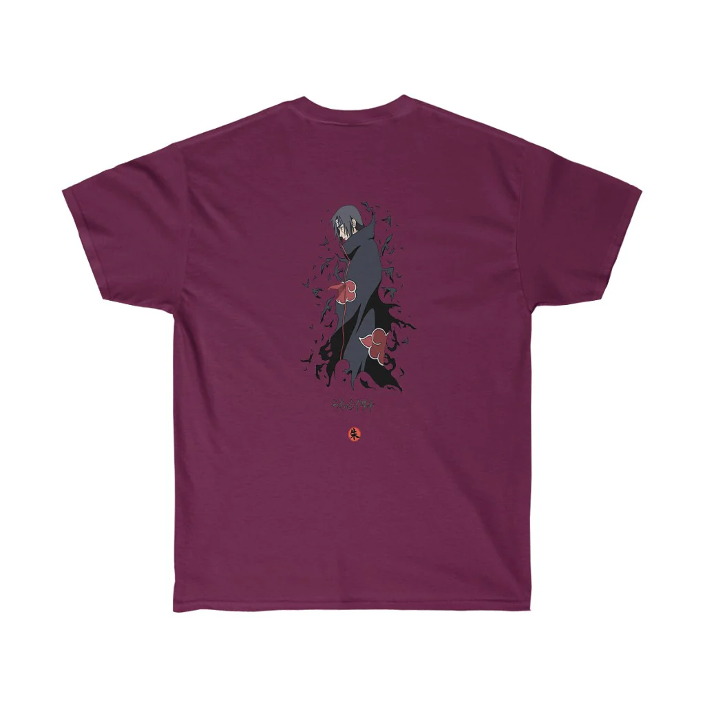 Itachi Uchiha Crows T-Shirt - Image 22