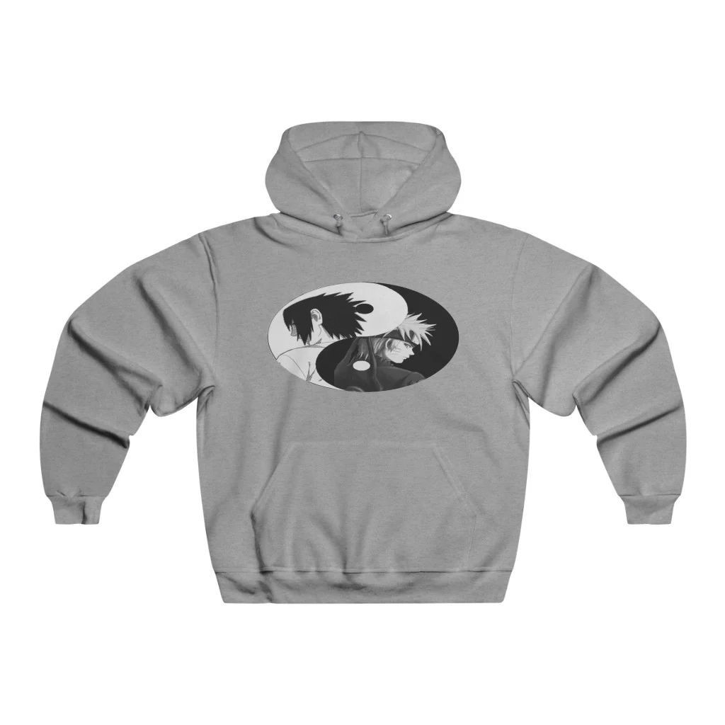 Naruto Yin Sasuke Yang Hooded Sweatshirt - Image 3