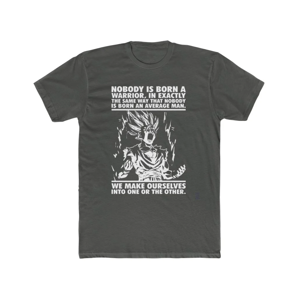 Nobody Is Born A Warrior Quote T-Shirt - Image 4