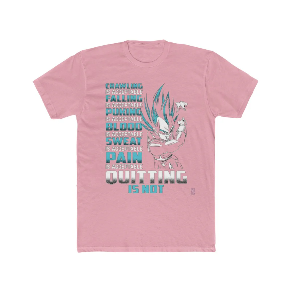 Quitting Is Not A Option Quote T-Shirt - Image 12