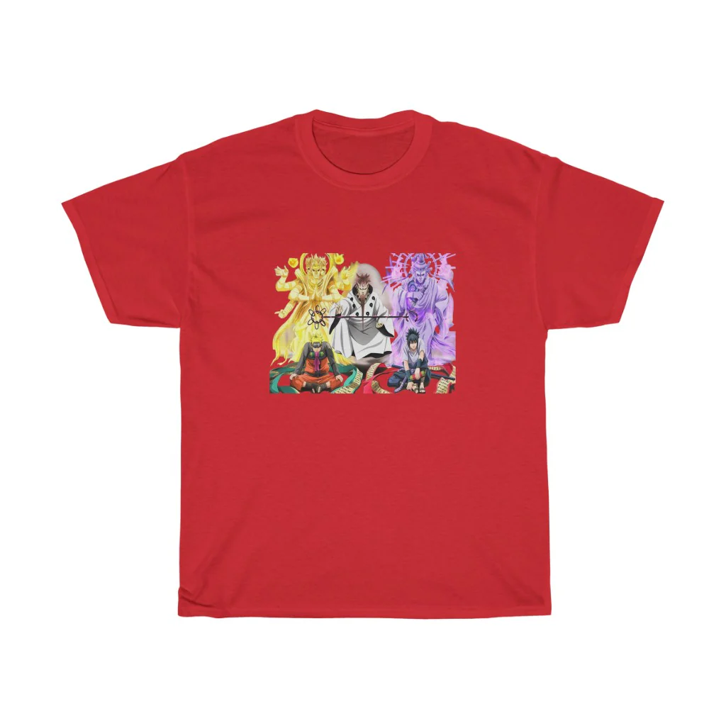 Sage of The Six Path Naruto and Sasuke T-Shirt - Image 14