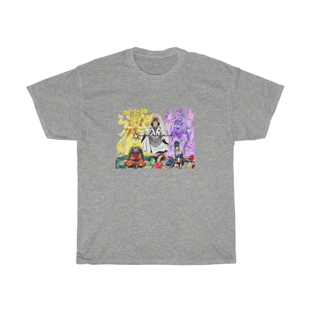 Sage of The Six Path Naruto and Sasuke T-Shirt - Image 3