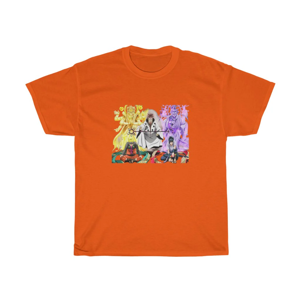 Sage of The Six Path Naruto and Sasuke T-Shirt - Image 4