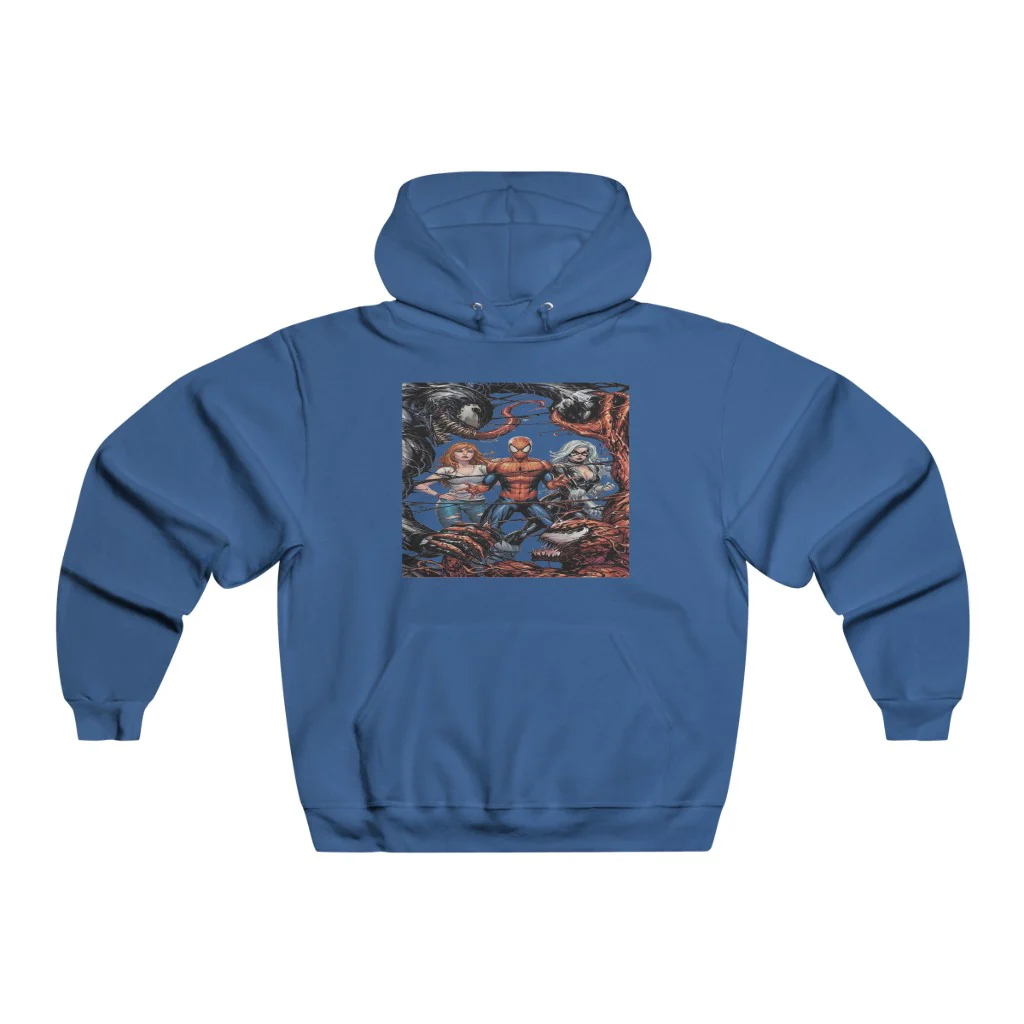 Spider-Man Venom Carnage MJ Black Cat Hoodie Sweatshirt - Image 5