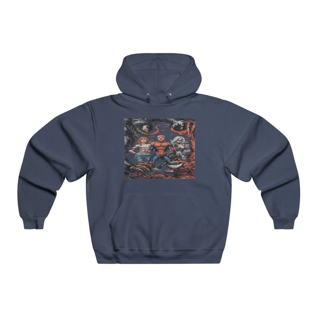 Spider-Man Venom Carnage MJ Black Cat Hoodie Sweatshirt - Image 6