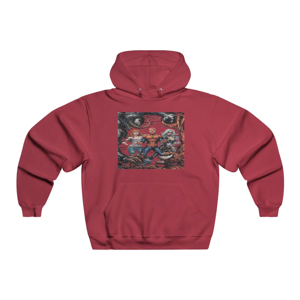 Spider-Man Venom Carnage MJ Black Cat Hoodie Sweatshirt - Image 8