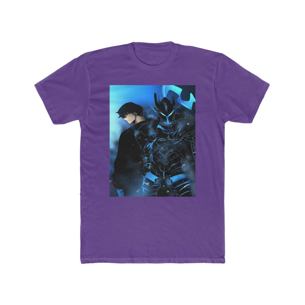 Sung Jin-Woo and Igris Crew T-Shirt - Image 11