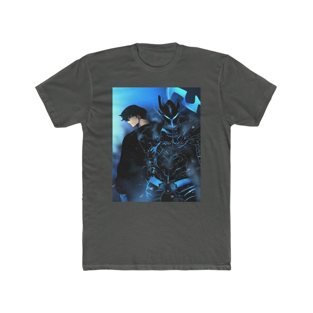 Sung Jin-Woo and Igris Crew T-Shirt - Image 5