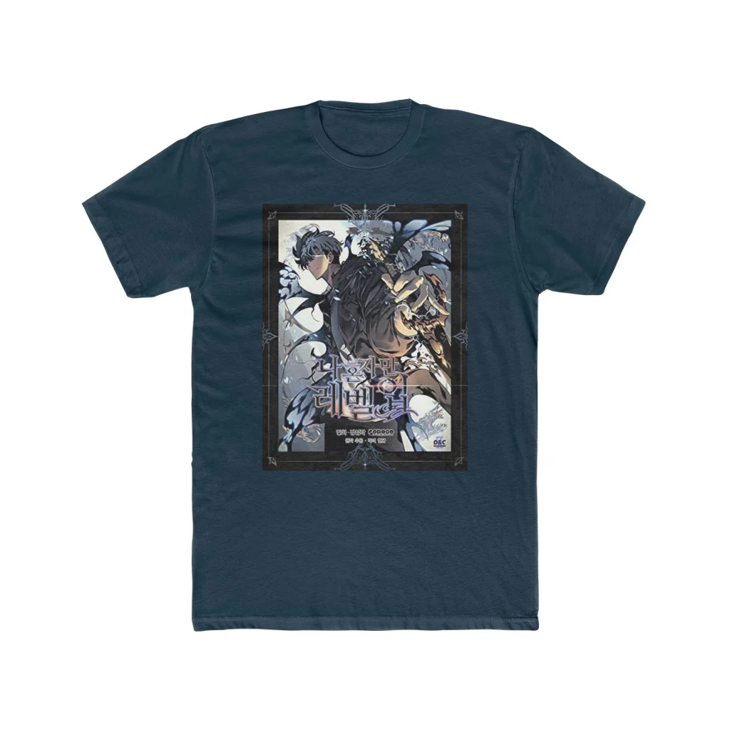 Sung Jin-Woo Solo Leveling Crew T-Shirt - Image 10