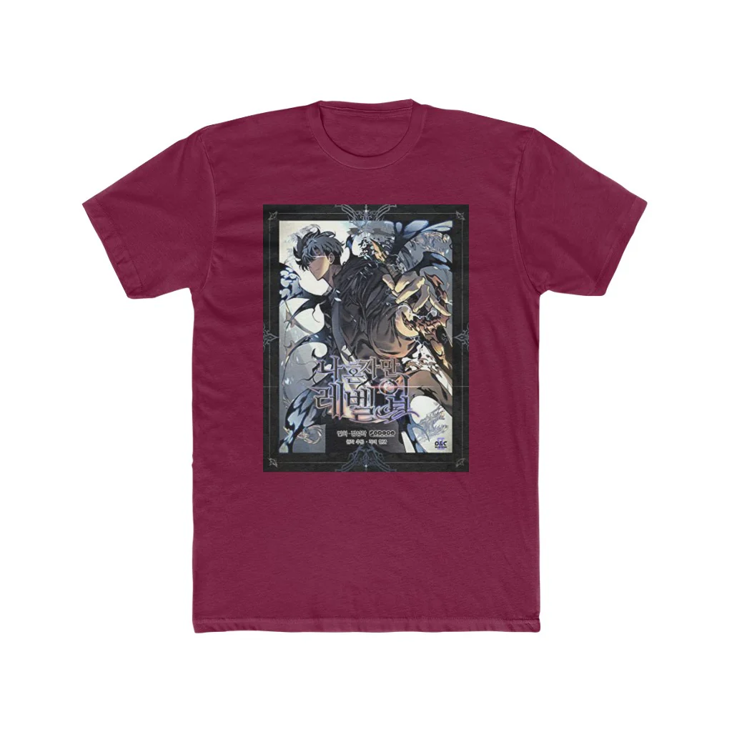 Sung Jin-Woo Solo Leveling Crew T-Shirt - Image 12