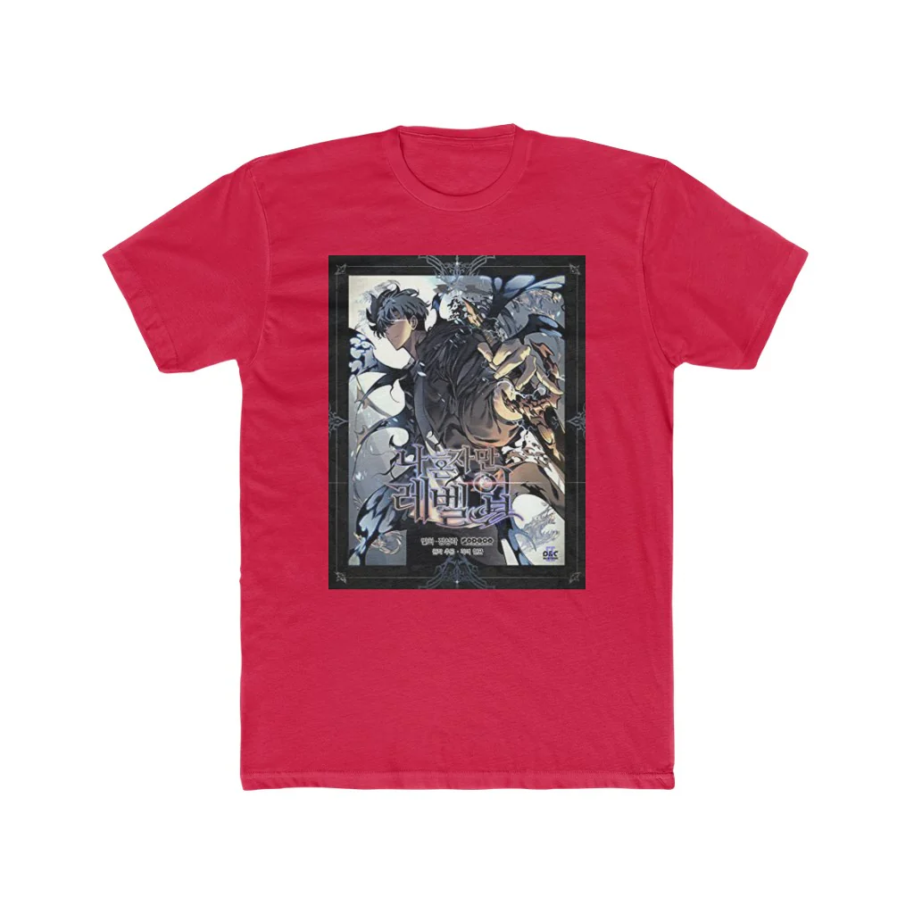 Sung Jin-Woo Solo Leveling Crew T-Shirt - Image 13