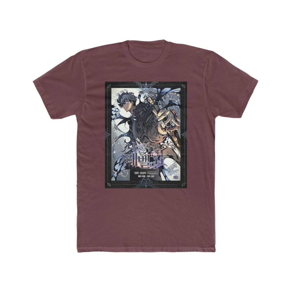 Sung Jin-Woo Solo Leveling Crew T-Shirt - Image 14