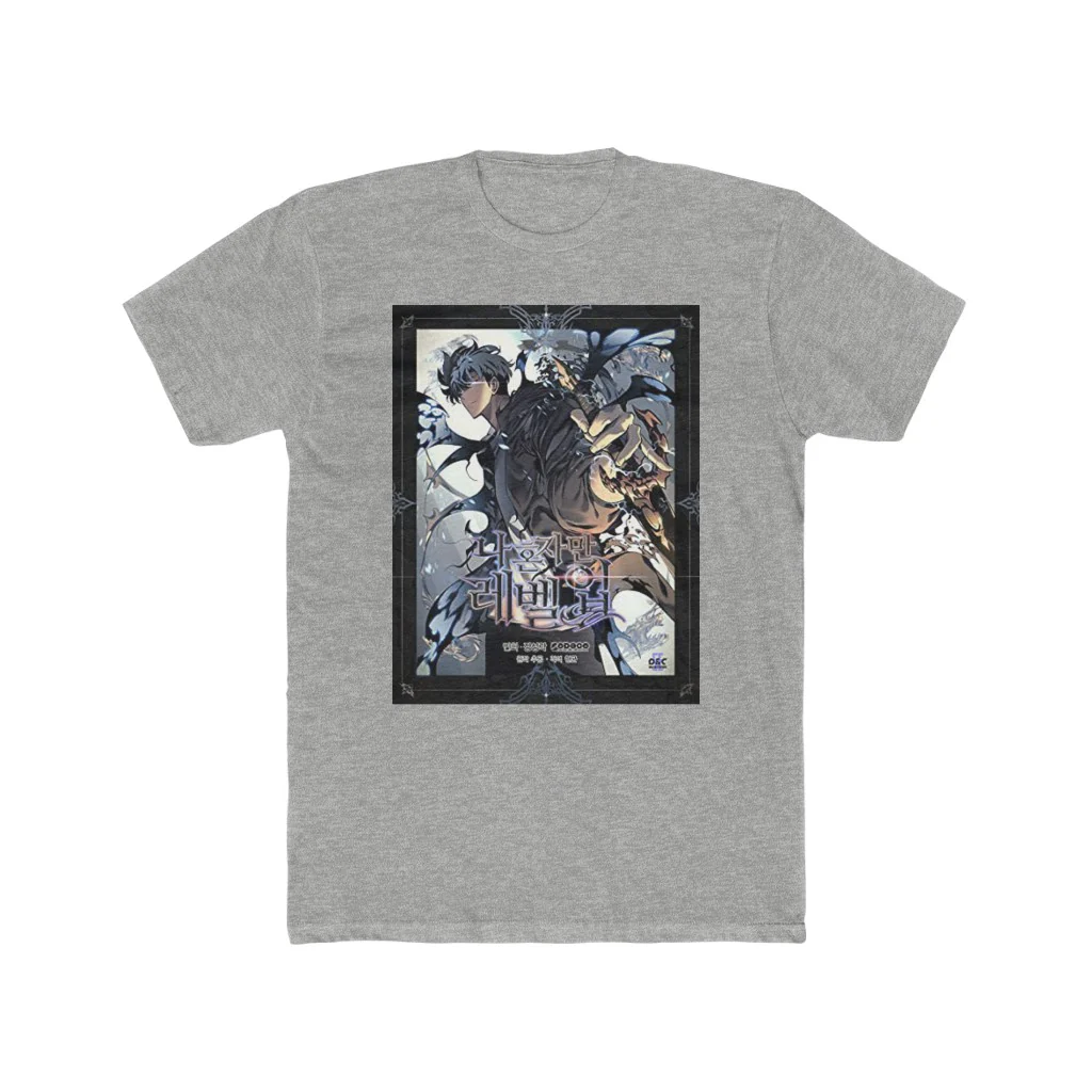 Sung Jin-Woo Solo Leveling Crew T-Shirt - Image 4