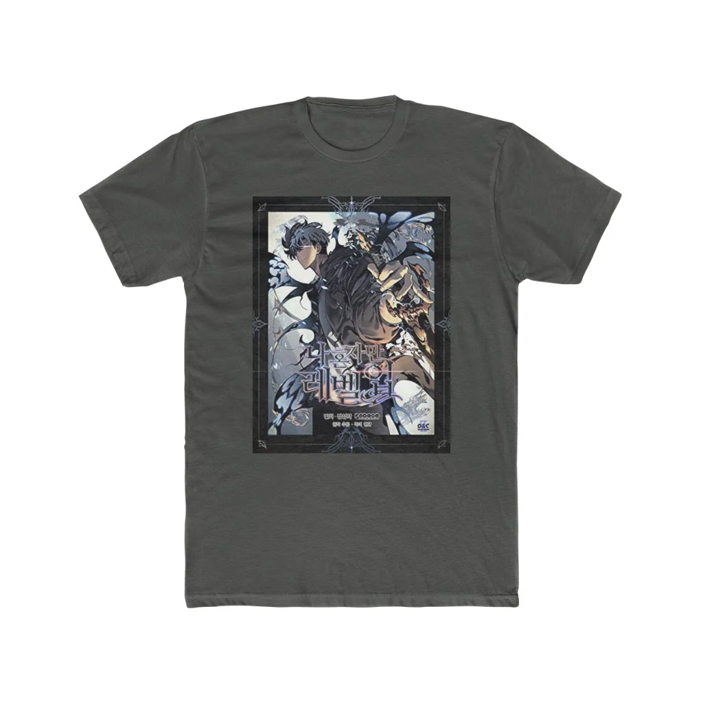 Sung Jin-Woo Solo Leveling Crew T-Shirt - Image 5
