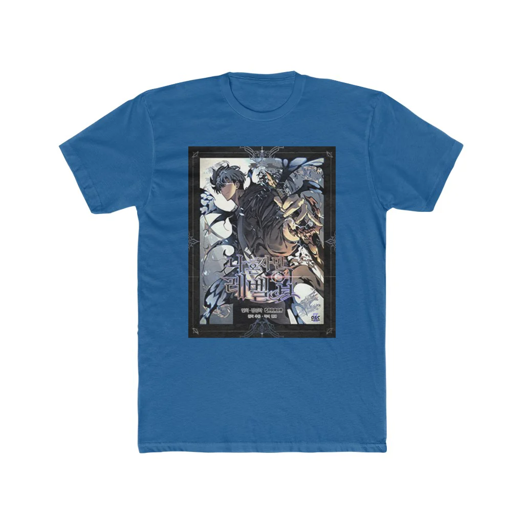Sung Jin-Woo Solo Leveling Crew T-Shirt - Image 8