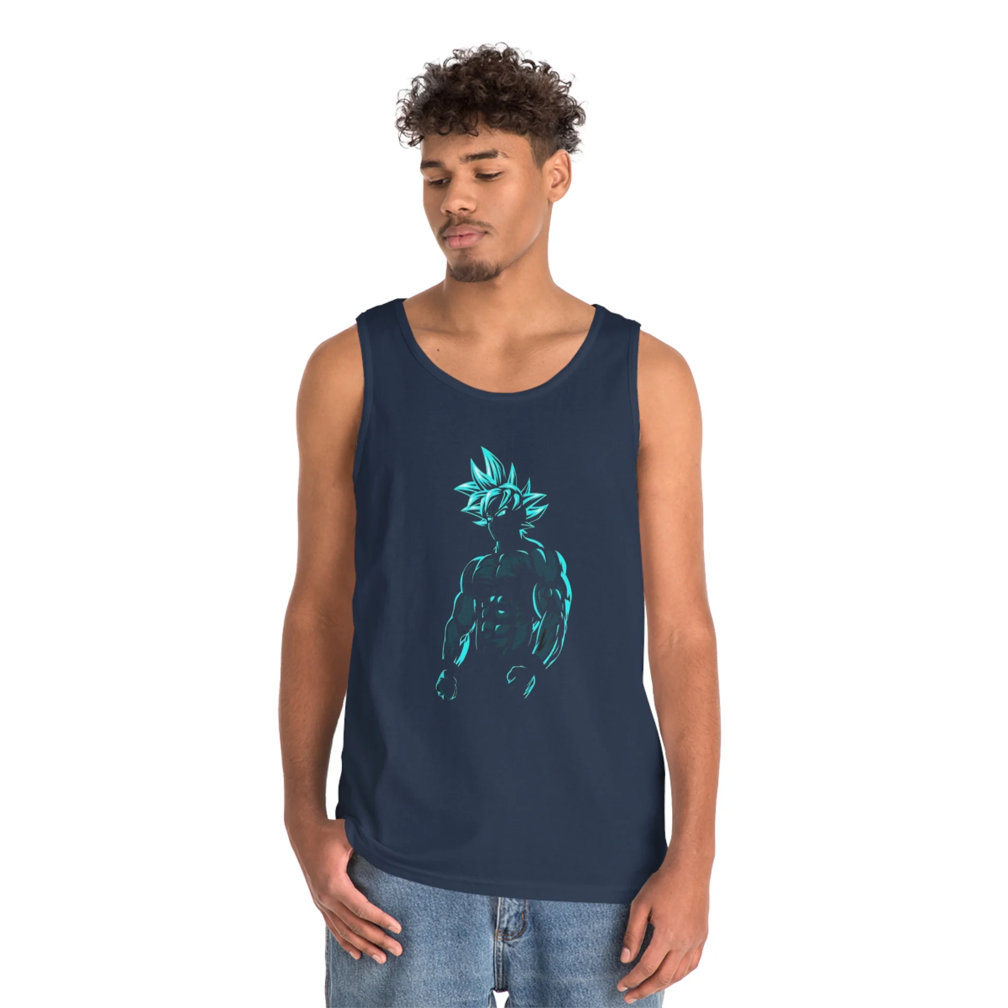 Training makes Progress Goku Tank Top - Image 11