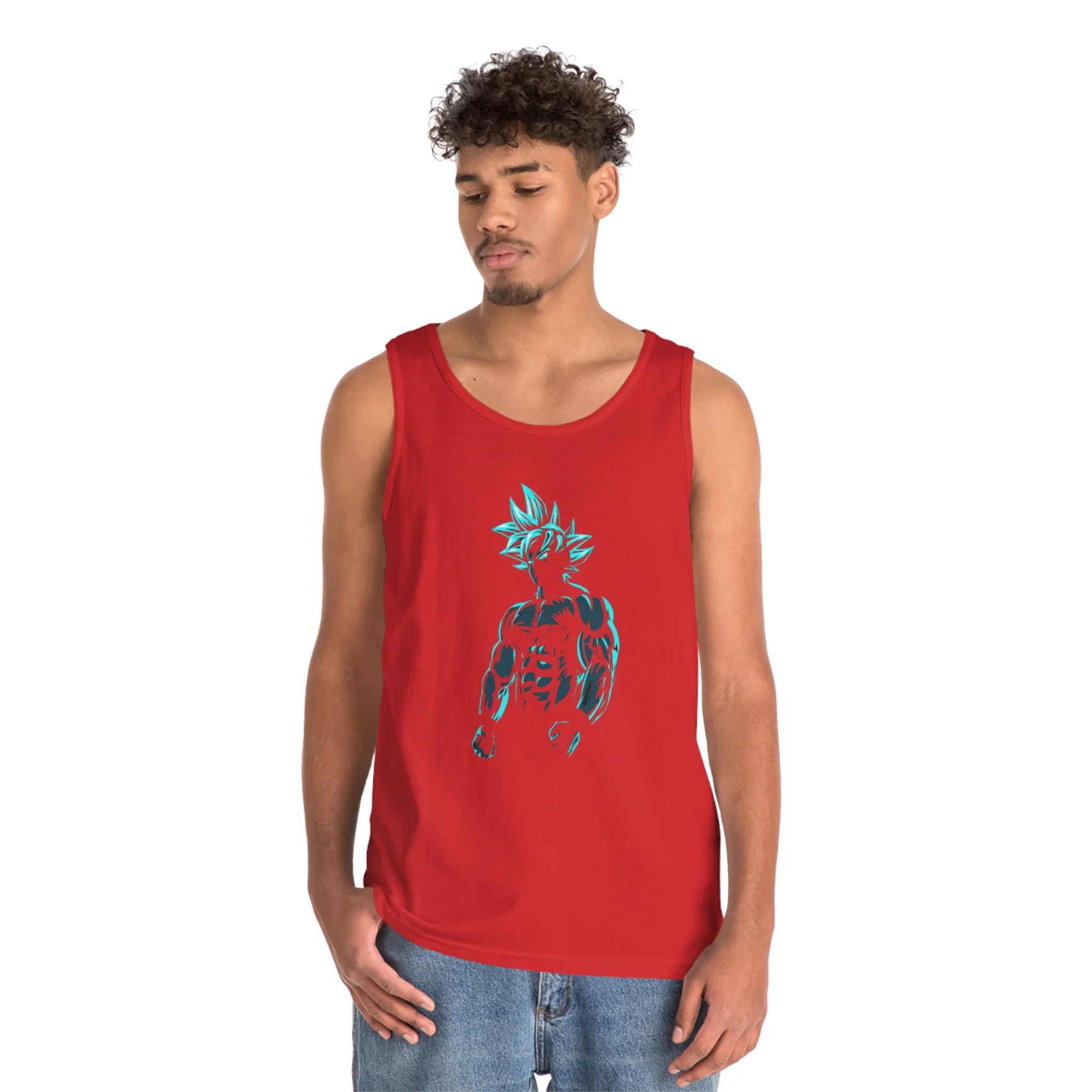 Training makes Progress Goku Tank Top - Image 14