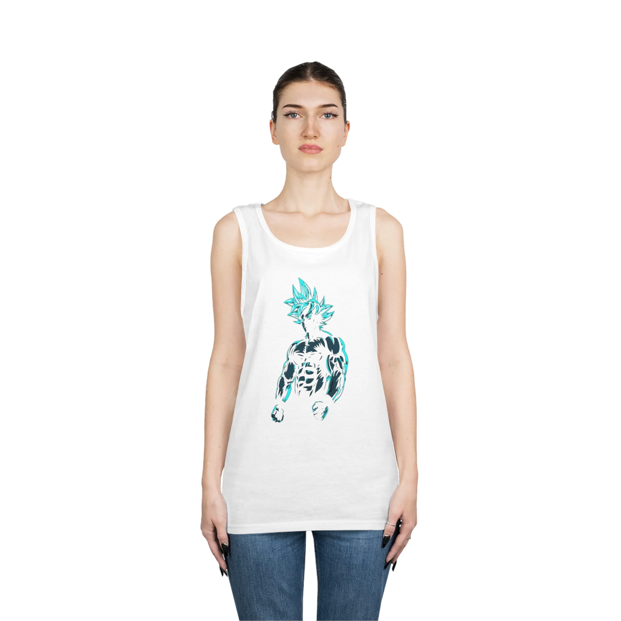 Training makes Progress Goku Tank Top - Image 19