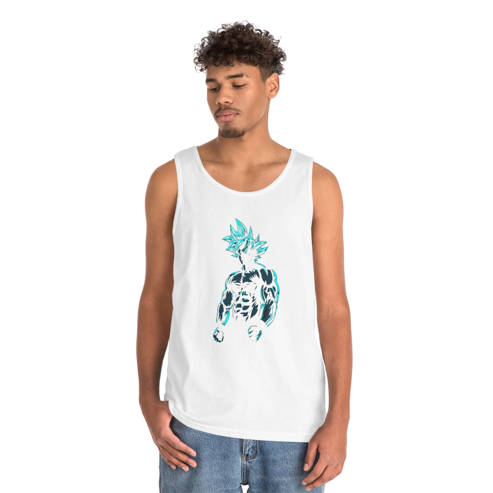 Training makes Progress Goku Tank Top - Image 20