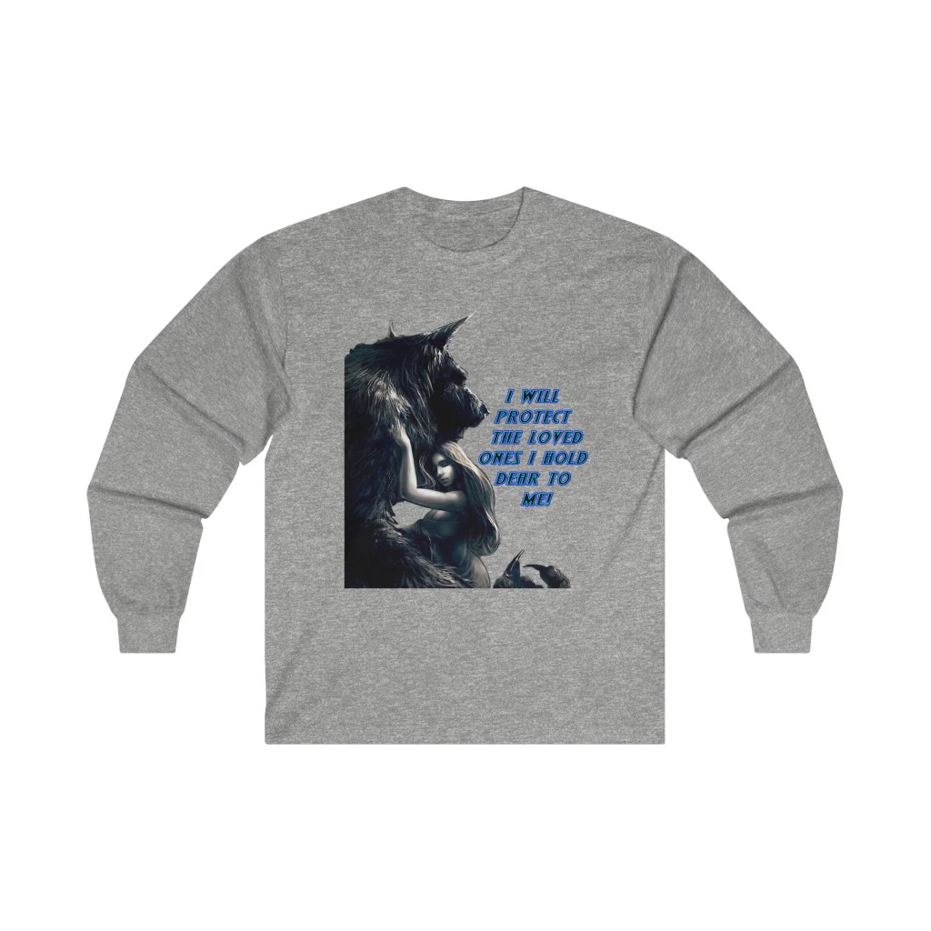 Werewolf Love Long Sleeve Tee - Image 3