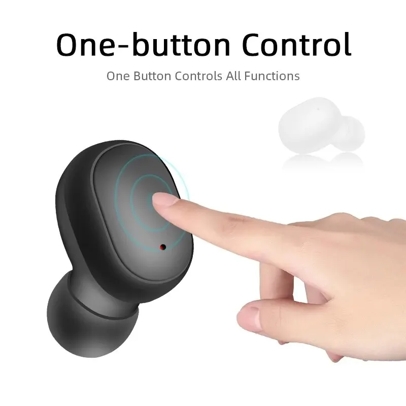 Wireless Bluetooth Headset Earbuds Noice Cancelling Earphone Bluetooth Headphones Mic - Image 3