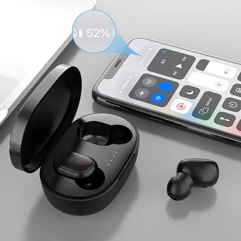 Wireless Bluetooth Headset Earbuds Noice Cancelling Earphone Bluetooth Headphones Mic - Image 4