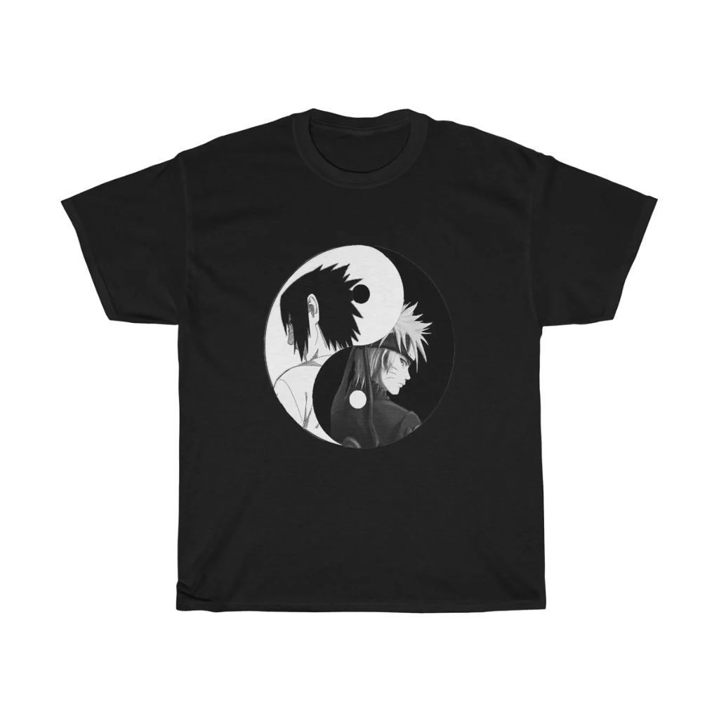 Yin Yang Sasuke and Naruto T-Shirt