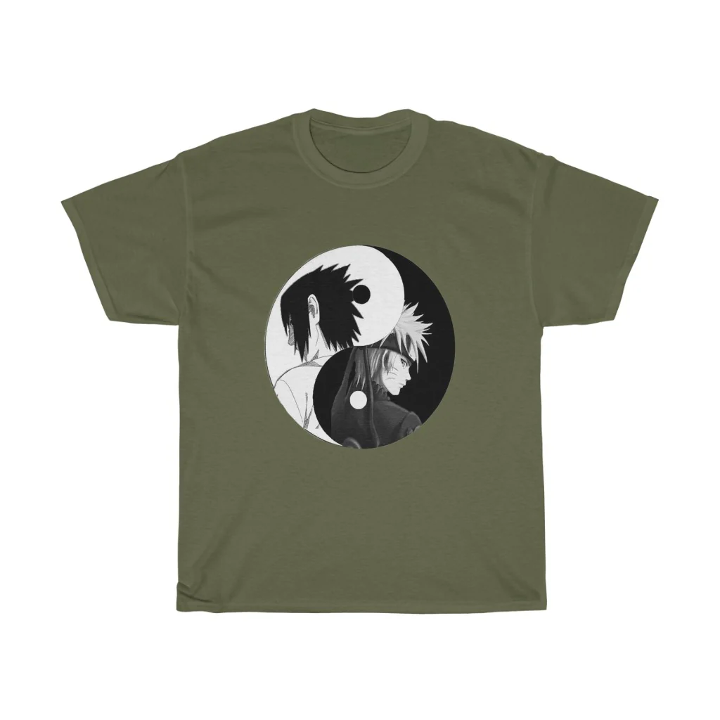 Yin Yang Sasuke and Naruto T-Shirt - Image 7