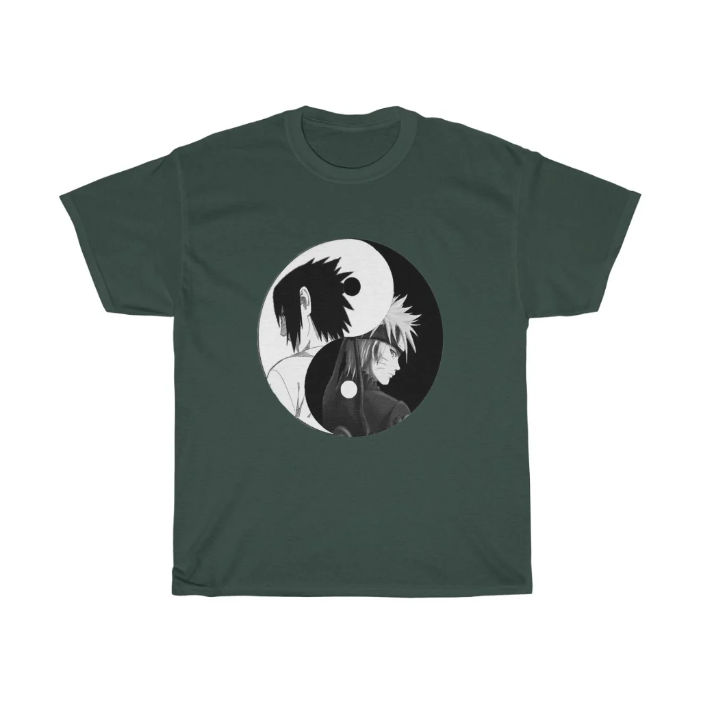 Yin Yang Sasuke and Naruto T-Shirt - Image 9